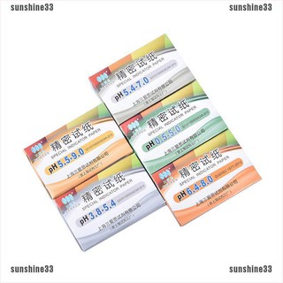 0.5-5.0, Giấy Kiểm Tra Độ PH Chính Xác, Giấy PH Tầm Ngắn 80 Dải 0.5-5.0
