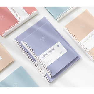 Sổ binder pastel HEALING COLOR còng nhựa size A5/B5