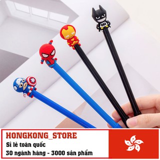 Bút Bi Siêu Anh Hùng Cực Dễ Thương - Bút Bi Nước Văn Phòng Mực Đen ( Phát Màu Ngẫu Nhiên )