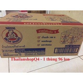 HCM- THÙNG 96 HỘP SỮA GẤU NESTLE 140ML THÁI LAN.