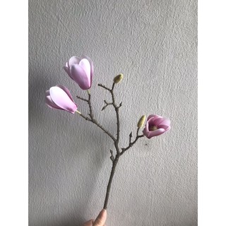 Hoa mộc lan lụa đẹp hoa giả trang trí siêu cao cấp