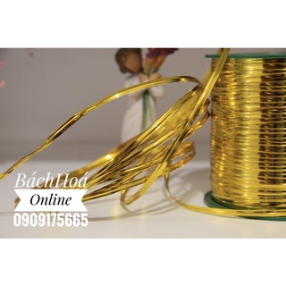 [2m] Kẽm bọc giấy bạc - Twist Tie - cột nơ, quà, túi bánh kẹo