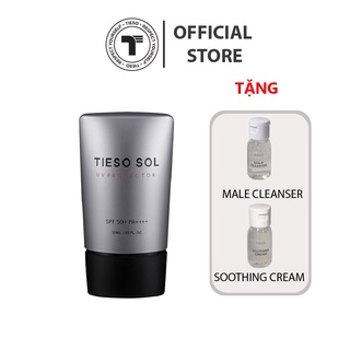[Tặng sample Tieso Cleanser 20ml+Soothing 20ml] Kem chống nắng bảo vệ da trước tia cực tím Tieso (UV/ protector) 50ml