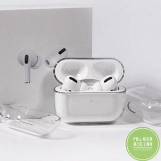 Case airpods pro ( airpod 3 ) 1 2  Vỏ bọc Clear silicon dẻo đựng tai nghe không dây trong suốt siêu đẹp