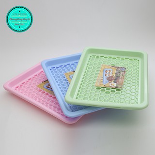 Khay Nhựa đựng ấm chén uống trà, Khay Vuông Indo 5665 Việt Nhật  - Hàng Việt Nam chất lượng cao