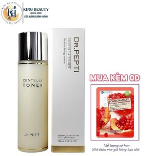 Nước Hoa Hồng Chống Lão Hóa, Phục Hồi Tế Bào Da Dr.Pepti Centella Toner 180ml
