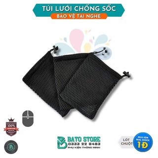 Túi Lưới Rút Chống Sốc Cho Chuột Máy Tính, Tai Nghe, Pin Dự Phòng 10x15cm