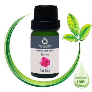 [Mã BMBAU50 giảm 10% đơn 99k] [FREESHIP] [Quà 14/2] Tinh Dầu Hoa Hồng Peace Mass 10ml Dùng Cho Máy - Rose