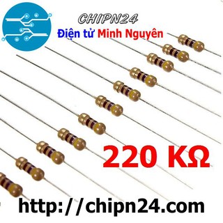 [50 CON] Điện Trở 220K 1/4W 5%