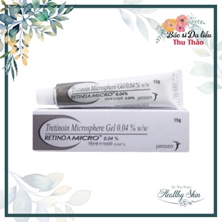 [15g] RETINO A MICRO 0,04% - TRETINOIN GIẢM MỤN GIẢM THÂM