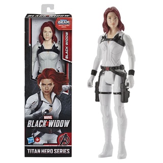 Mô hình đồ chơi có khớp Blast Gear Black Widow (Marvel) (Chính hãng Hasbro)