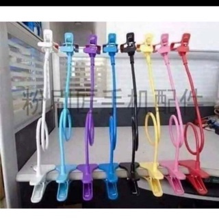 Kẹp điện thoại đuôi khỉ nhiều màu