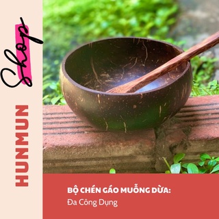 Bộ Chén Gáo Dừa Thiên Nhiên