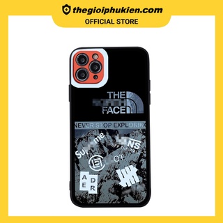 Ốp iphone - Ốp lưng iphone cạnh vuông viền camera the north dành cho ip 6 đến 14promax - G75