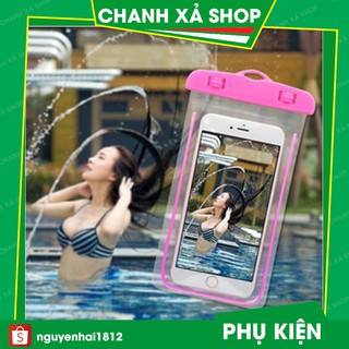 Túi Chống Nước Điện Thoại - Kèm Dây-Trơn Nhiều Màu Phù Hợp Mọi Dòng Điện Thoại