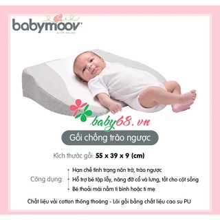 Gối chống trào ngược Babymoov - Giảm nôn trớ ở trẻ sơ sinh