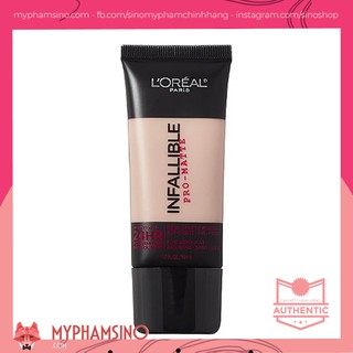 [NHIỀU LOẠI] Kem nền L’oreal Infallible Pro Matte