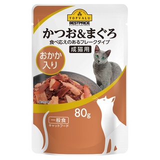 Pate cho Mèo Trưởng Thành  Aeon Topvalu 80G
