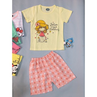 Đồ bộ cho bé gái size nhỡ 16-25kg | Cotton xuất hàn - Bảng màu 2