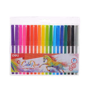 Bút dạ màu 18 màu Deli