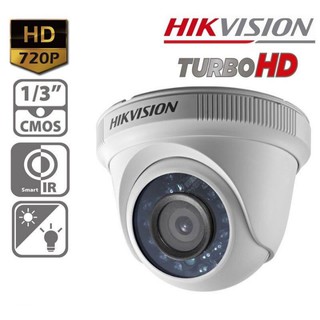 Camera HDTVI Dome HIKVISION DS-2CE56C0T-IR 1MP Vỏ Kim Loại - Chính Hãng, Bảo Hành 24 Tháng