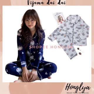 (Dưới 60kg) Bộ ngủ pijama pyjama quần dài áo dài tay hàng loại 1 chuẩn xịn