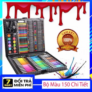 Bộ Hộp Màu LOẠI TO 150 Chi Tiết Cho Bé Tô Vẽ Thỏa Thích - wonter