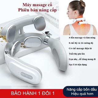Máy mát xa cổ vai gáy cột sống 4 đầu công nghệ Nhật Bản.