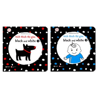 Sách Kích thích thị giác - Black and white (Lẻ tùy chọn)