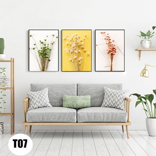 Bộ 3 tranh canvas khung gỗ thông [link 3]