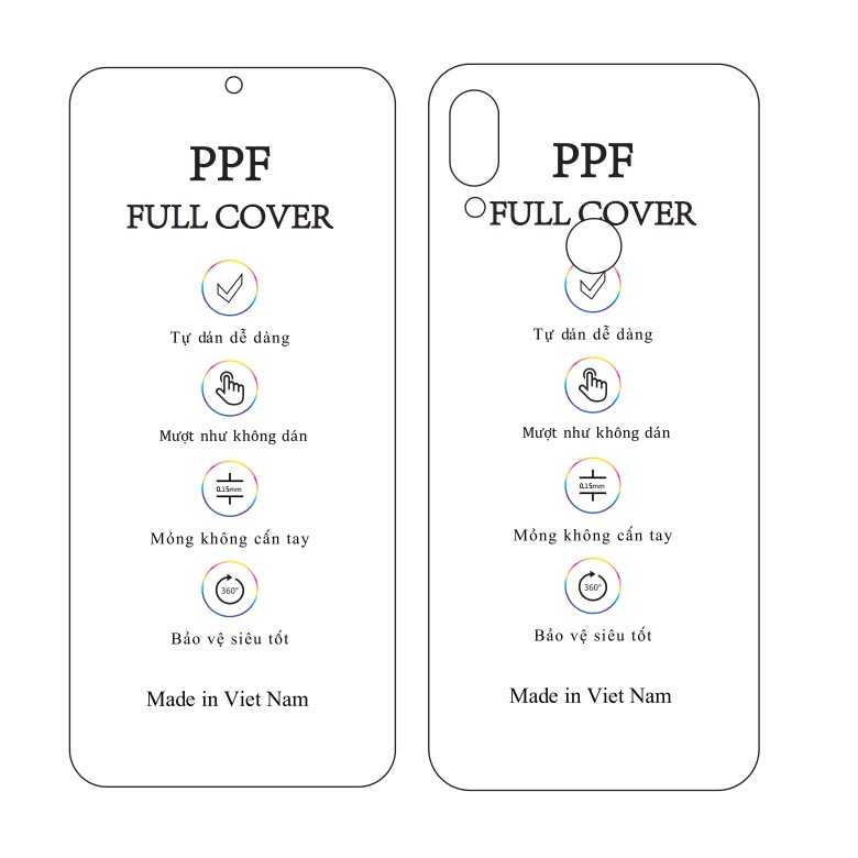 Dán dẻo PPF Redmi Note 7 – Redmi Note 7 Pro