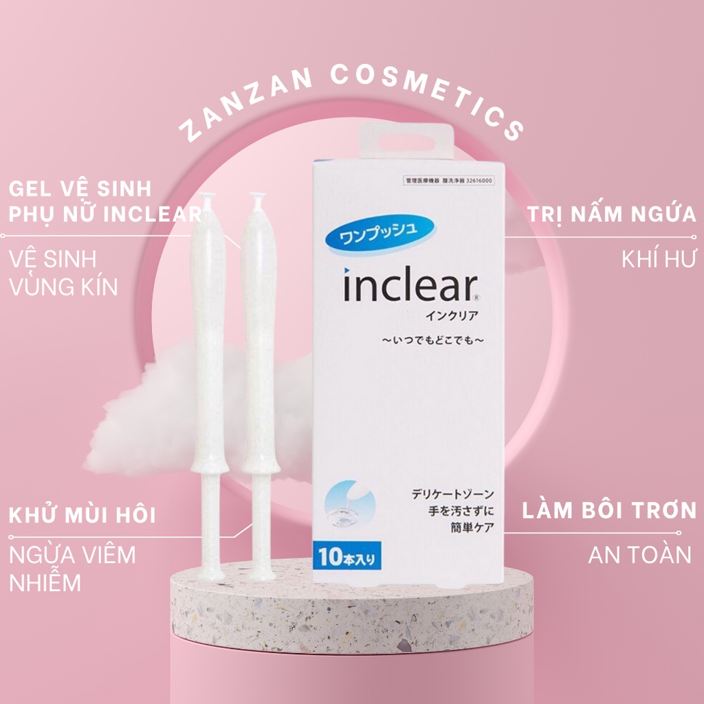 GEL INCLEAR VỆ SINH