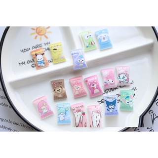 Mô hình gói kẹo nhân vật hoạt hình phụ kiện charm trang trí nhà búp bê [1 cái]