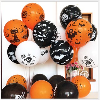 HALLOWEEN - BONG BÓNG TRANG TRÍ HALLOWEEN / CAM ĐEN TRẮNG HÀNG NHẬP