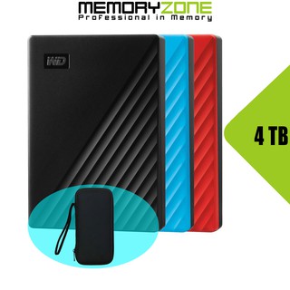 Ổ cứng di động Western Digital My Passport 4TB USB 3.2 Gen 1 - Bảo hành 3 năm tại WD Việt Nam