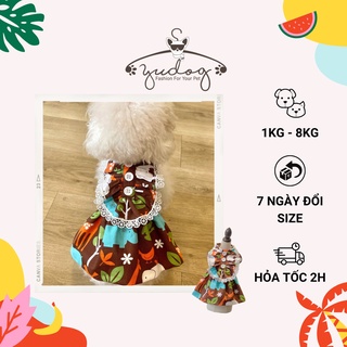 Đầm cho chó mèo kiểu dáng trụ bèo yudog
