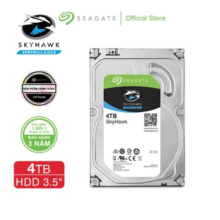 Ổ cứng HDD 3.5" Camera Seagate SkyHawk 4TB_5900RPM_ST4000VX007