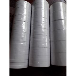 01 lốc băng dính 2 mặt loại 1cm - 2cm -5cm