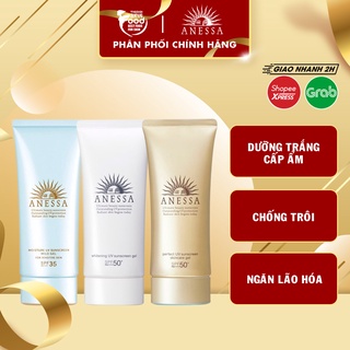 Kem Chống Nắng Chống Trôi, Dưỡng Da Anessa UV Sunscreen Gel SPF50+/PA++++