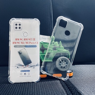 Ốp lưng chống sốc Xiaomi Redmi 9C trong suốt cao cấp bo 4 góc chống va đập