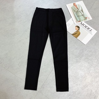 Quần legging cạp cao nữ ZYM'S HOUSE dáng dài có túi K404
