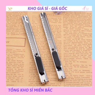 COMBO 10 Dao rọc giấy văn phòng bằng inox không rỉ 88073