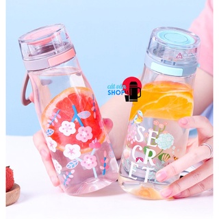 [Có Video]Bình Nước nhựa Tritan Lock&amp;Lock One Touch dung tích 500ml ABF687