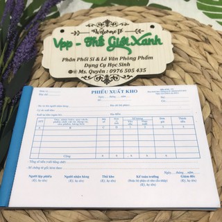 Phiếu xuất kho 2 liên