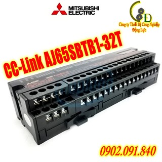 AJ65SBTb1-32T ✴️Chính Hãng✴️ CC-link output Mitsubishi 12/24VDC 0.5A Module bộ ngõ ra