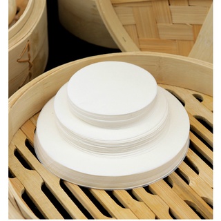 Giấy Nến Chống Dính Hình Tròn Cắt Sẵn Lót Bánh Bao Size 6cm,9cm, 10cm, 11cm(set 500 tờ)