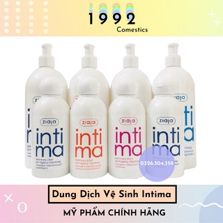 [CHÍNH HÃNG] Dung dịch vệ sinh phụ nữ Intima Ziaja_Bộ 4 màu(dạng sữa) 200-500ml_ Date Xa