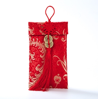 Bao lì xì vải gấm cho bé mừng tuổi ông bà cha mẹ đem lại may mắn dịp Tết