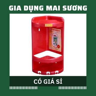 [Giá Sỉ] Kệ góc nhà tắm nhựa Fataco