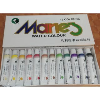 Màu nước marie's 12 màu kèm poket 0.8ml